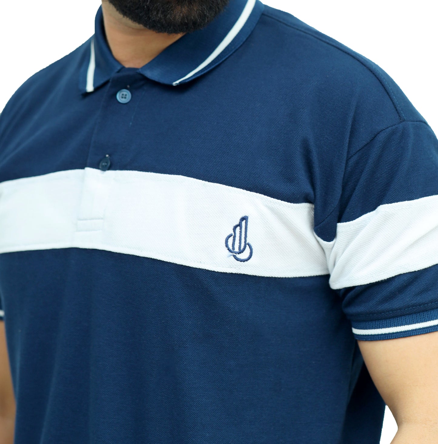 Royal Blue Half Sleeves Polo T-Shirt