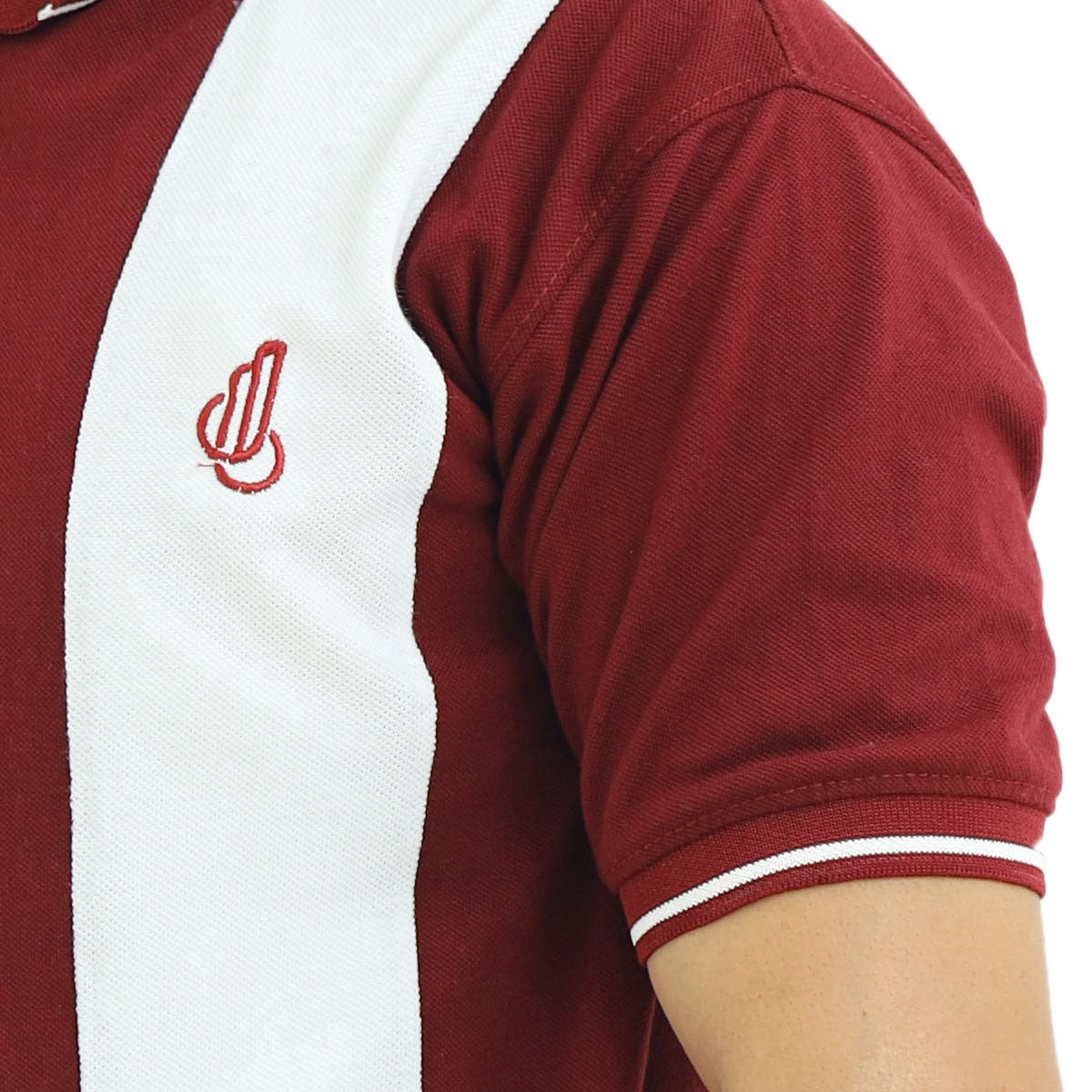 Mehroon Half Sleeves Polo T-Shirt